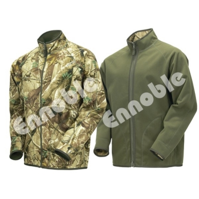 UK-507 TECL-WOOD Reversible Soft Shell Camouflage Jacket